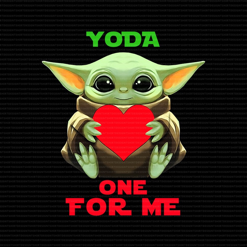 Download Baby yoda valentine png,Baby yoda valentine,Yoda one for ...