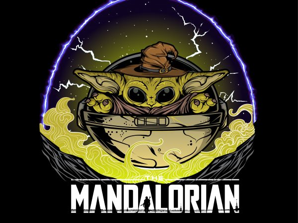 new the mandalorian wizard baby yoda lighting t shirt design to buy new the mandalorian wizard baby yoda lighting t shirt design to buy