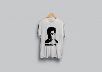 BradFit T shirt Ready to Print