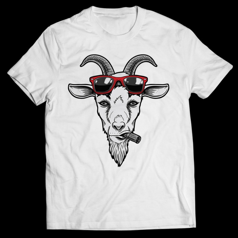 Download Goat Problem - Vector T-shirt Design