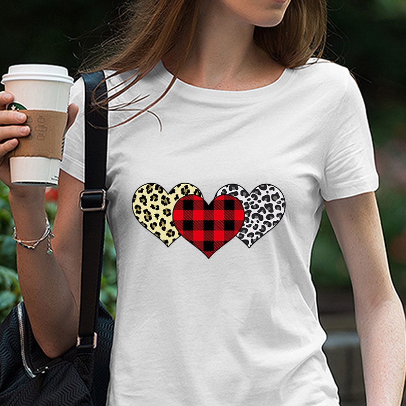 Valentine SVG, Valentine’s Day, Love, Heart, Leopard, Buffalo, EPS SVG PNG DXF digital download commercial use t shirt designs