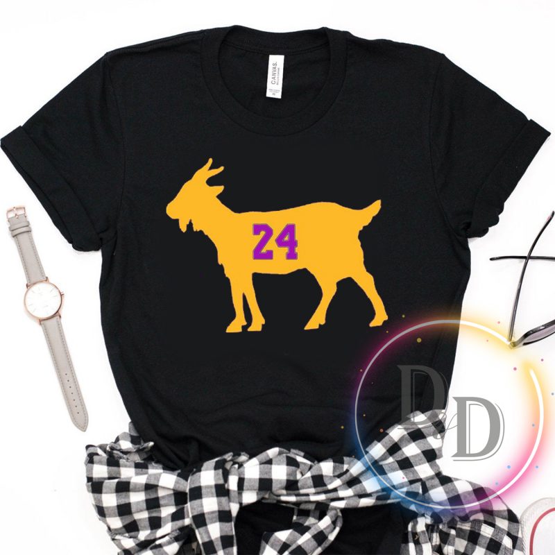 kobe bryant goat t shirt