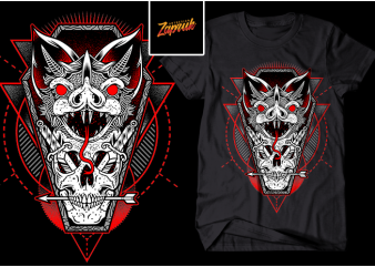Bat Vampire t-shirt design png