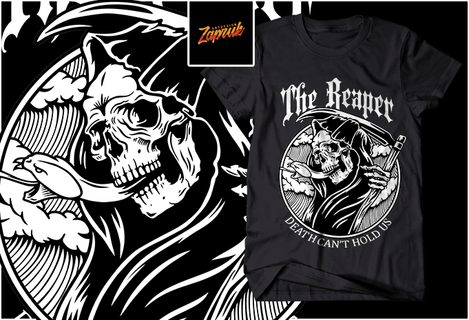 The Reaper t shirt designs for sale