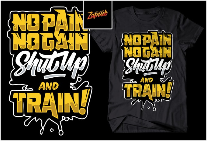 No Pain No Gain tshirt factory