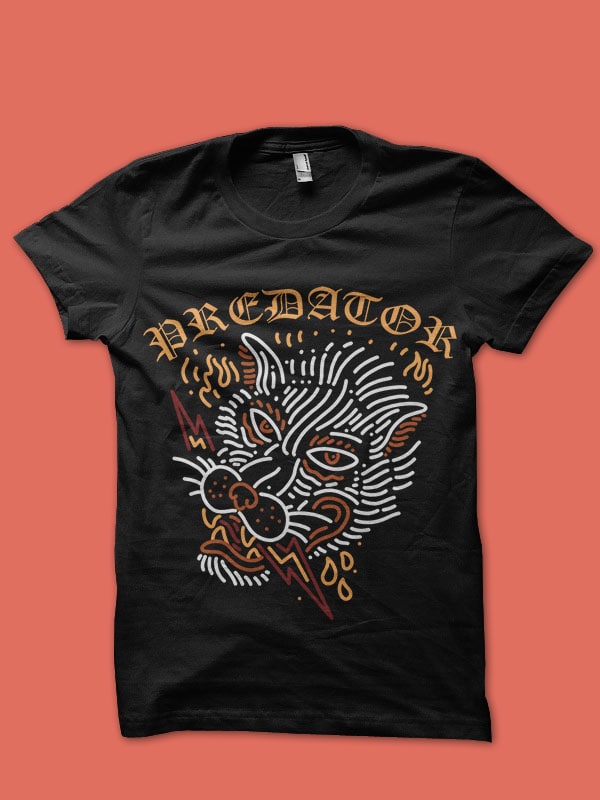 predator part II tshirt design buy t shirt designs artwork