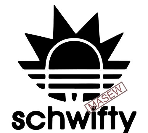 Schwifty rich sanchez, logo, cartoon, eps svg dxf png digital download vector shirt design