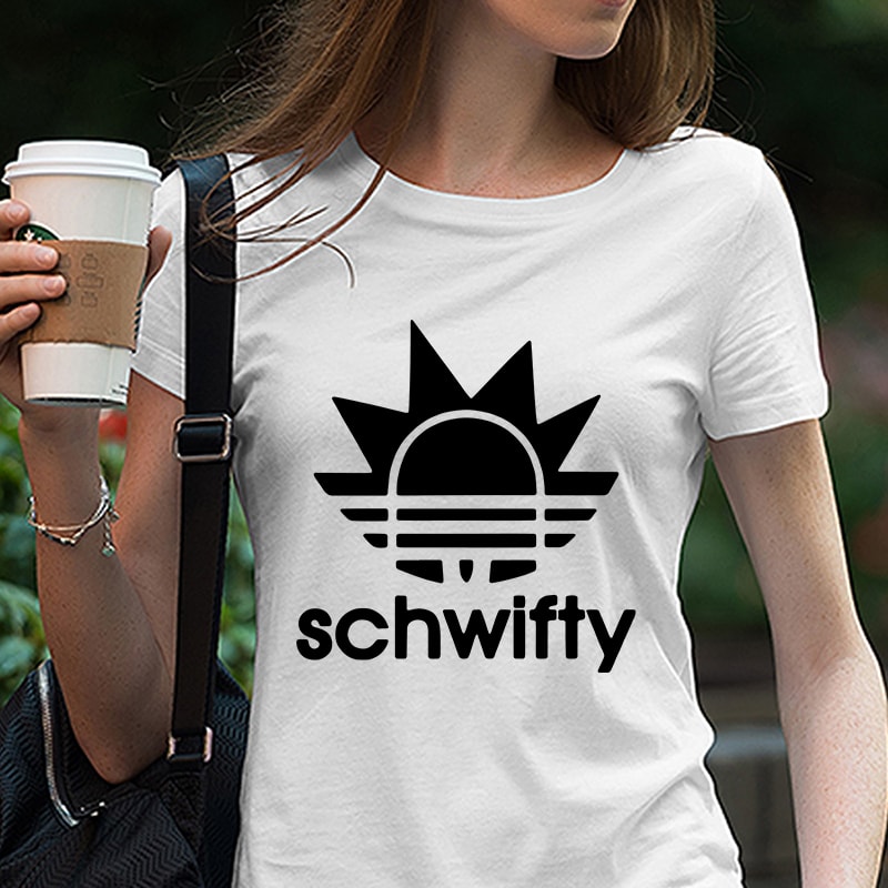 Schwifty Rich Sanchez, Logo, Cartoon, EPS SVG DXF PNG Digital Download t-shirt designs for merch by amazon