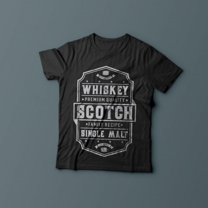 Scotch label buy t shirt designs artwork