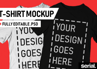 Blank T-Shirt Mockup - Buy t-shirt designs