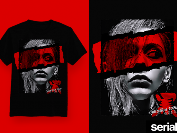◍ ɴᴏɪʀ ◍ horror film poster graphic t-shirt design