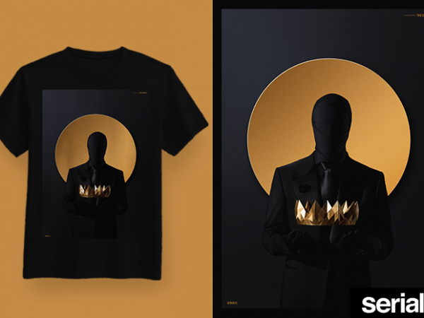 ◍ ᴛʜᴇ ᴄʀᴏᴡɴ ◍ concept streetwear graphic t-shirt design