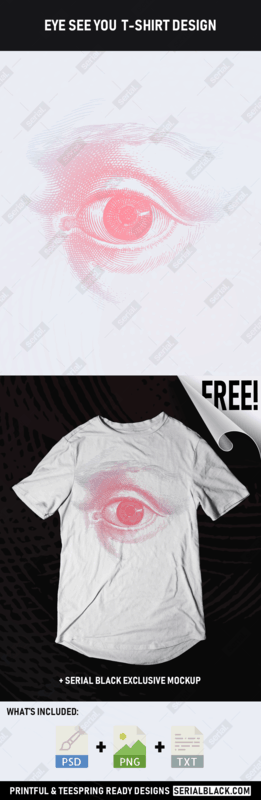☾ ＥＹＥ ＳＥＥ ＹＯＵ ☽ Sketch Drawing Eye T-Shirt Design t-shirt designs for merch by amazon