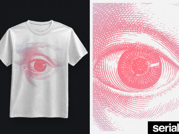 ◍ ᴇʏᴇ ꜱᴇᴇ ʏᴏᴜ ◍ sketch drawing eye graphic t-shirt design