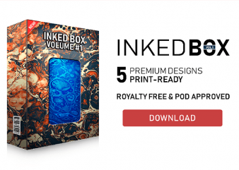 Inked Box #1 T-Shirt Design Bundle