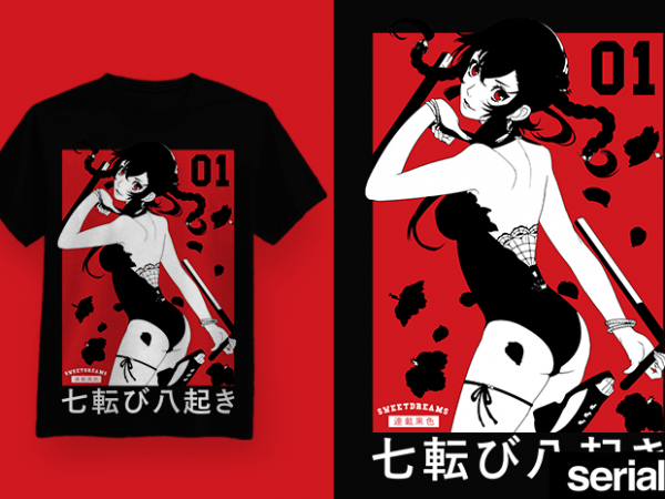 ◍ ɪᴄᴏɴɪᴄ ᴏɴᴇ ◍ japanese anime streetwear graphic t-shirt design