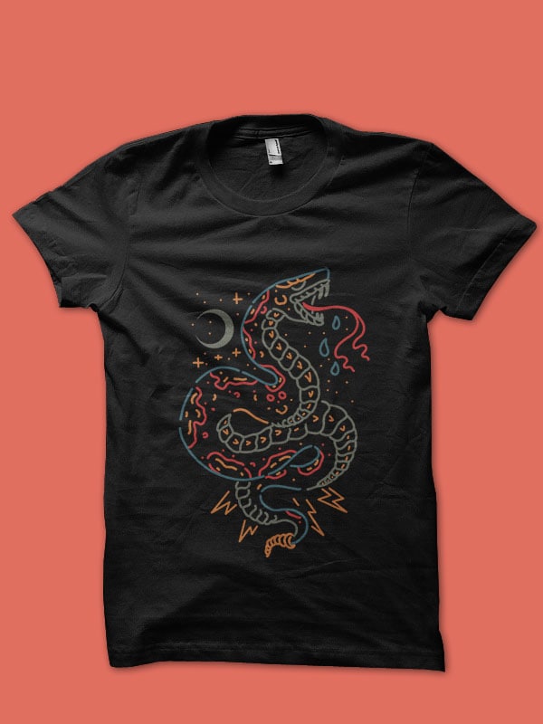 snake shirt design