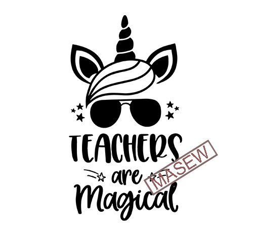 Download Unicorn Teacher Svg Teacher Shirt Svg Teachers Are Magical Funny Teacher Gift Svg Back To School Svg Dxf Eps Png Digital Download Tshirt Design Vector Buy T Shirt Designs