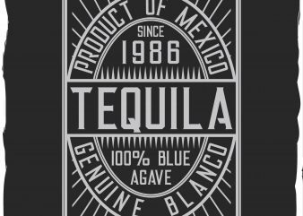 Tequila spirit t shirt design png