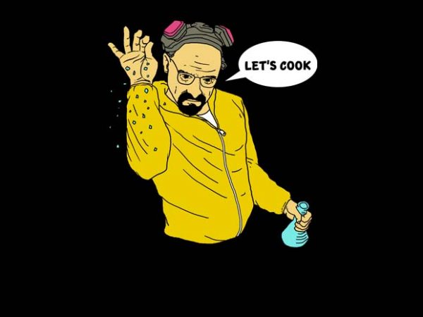 Let’s cook meth t-shirt design png