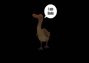 Dodo t shirt design template