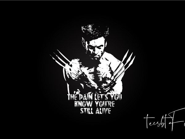 X men wolverine t shirt design t-shirt design png