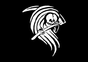 Grim Reaper t-shirt design png