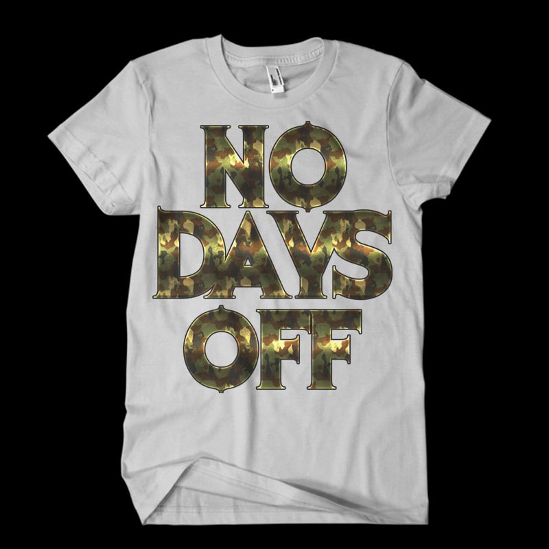 no days off4 shirt design png