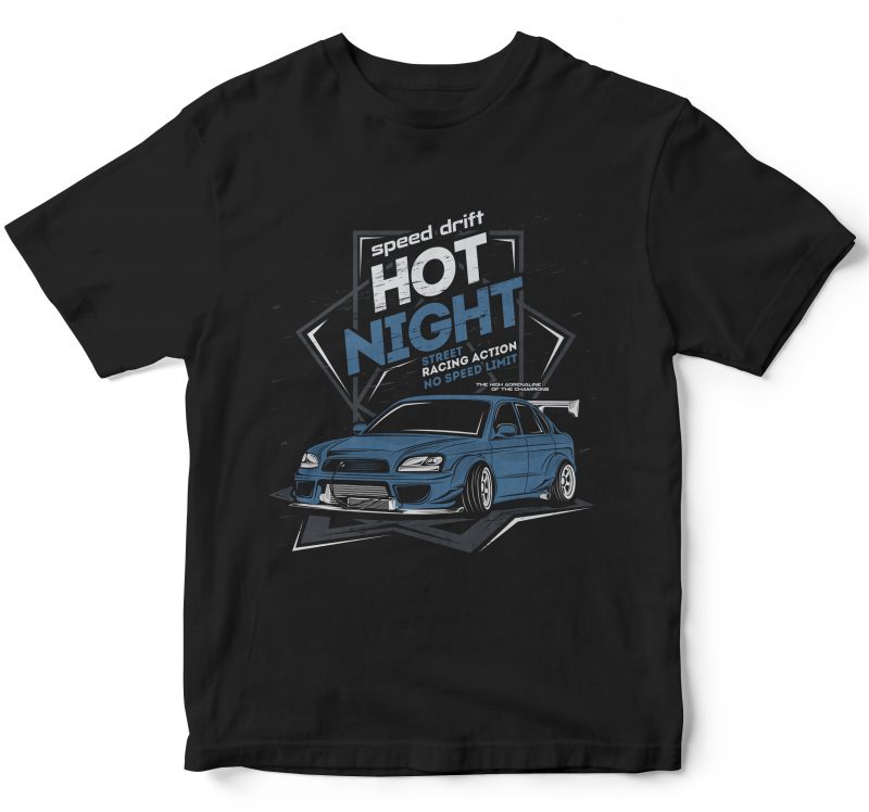 25 pop car style t-shirt designs combined with lettering design bundles