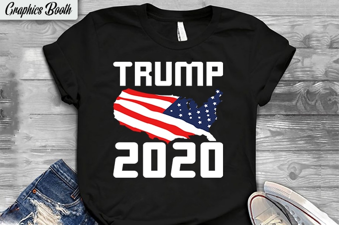 35 Donald Trump Election 2020, Print Ready vector T-shirt Designs ...