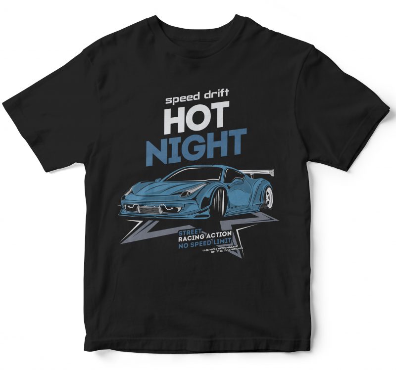 25 pop car style t-shirt designs combined with lettering design bundles