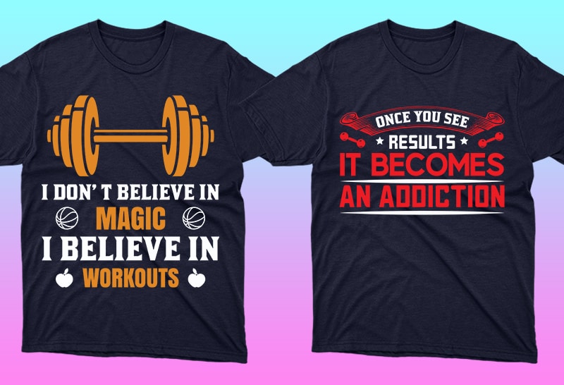 Download 50 Editable Gym Tshirt Designs Bundle T Shirt Design Png Buy T Shirt Design Artwork Graphic