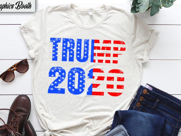 Trump 2020 buy t shirt design for commercial use,vector t-shirt design, american election 2020