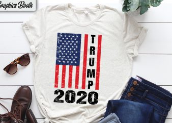 Trump Election 2020 graphic t-shirt design, vector T-shirt Design, American election 2020