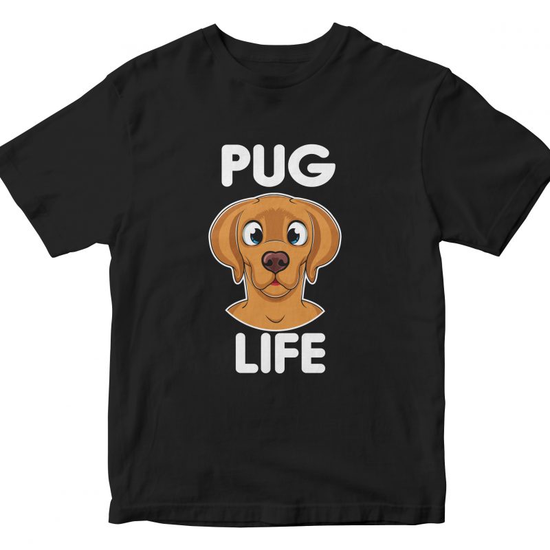 20 funny design pug bundles t-shirt designs for sale