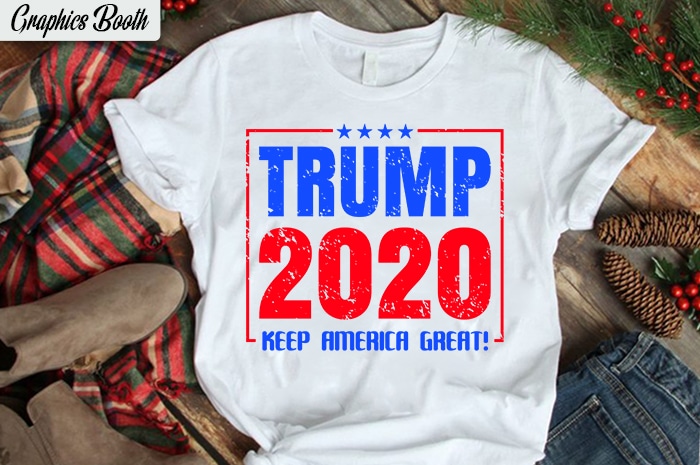 Trump 2020 Keep America Great buy t shirt design artwork,  t shirt design to buy, vector T-shirt Design, American election 2020.