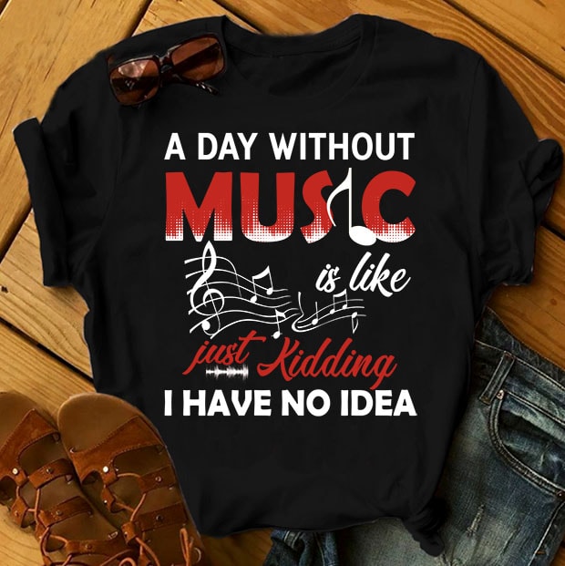 Music Bundle Part 1 – 62 Designs t-shirt design for merch by amazon