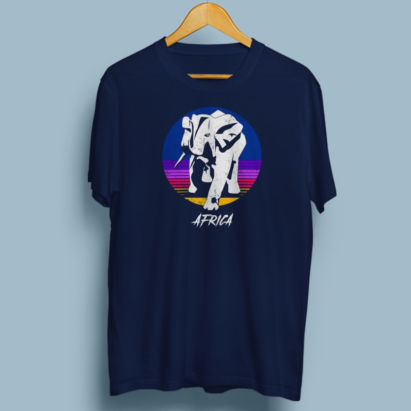 AFRICA buy t shirt design for commercial use