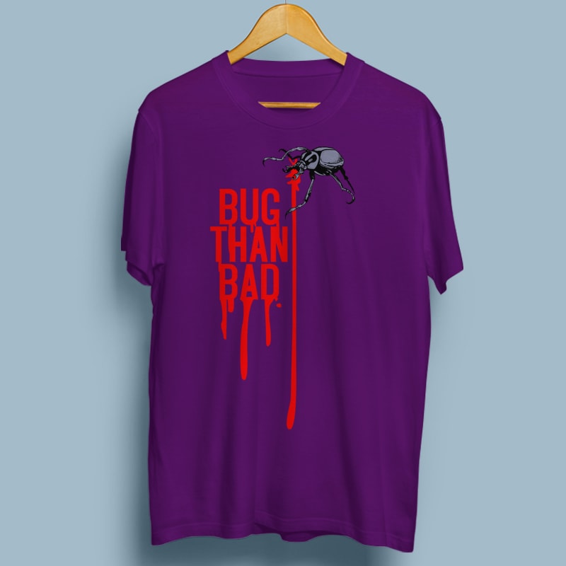 BUG shirt design png