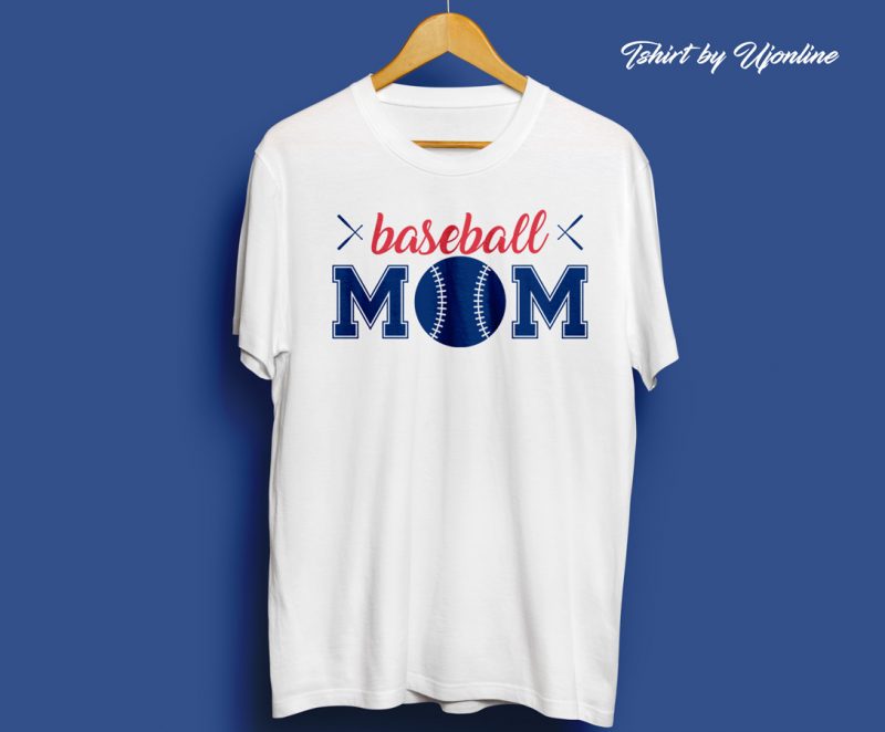 Baseball Mom Unique ready made tshirt design svg