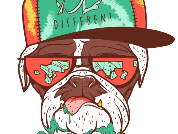 Be different be smart commercial use t-shirt design Be different be smart commercial use t-shirt design