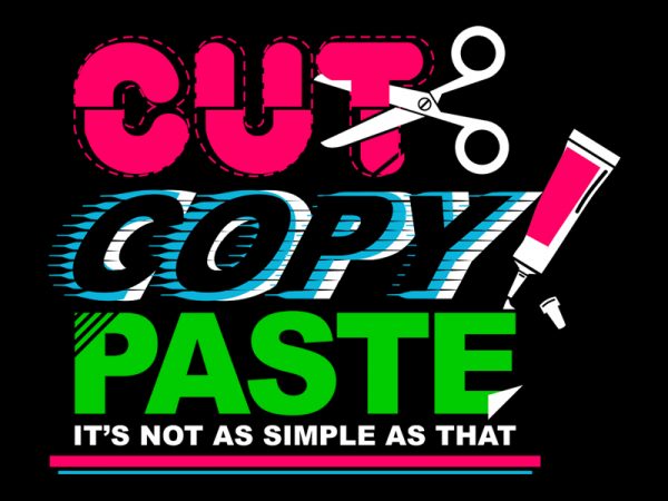 Copy paste commercial use t-shirt design