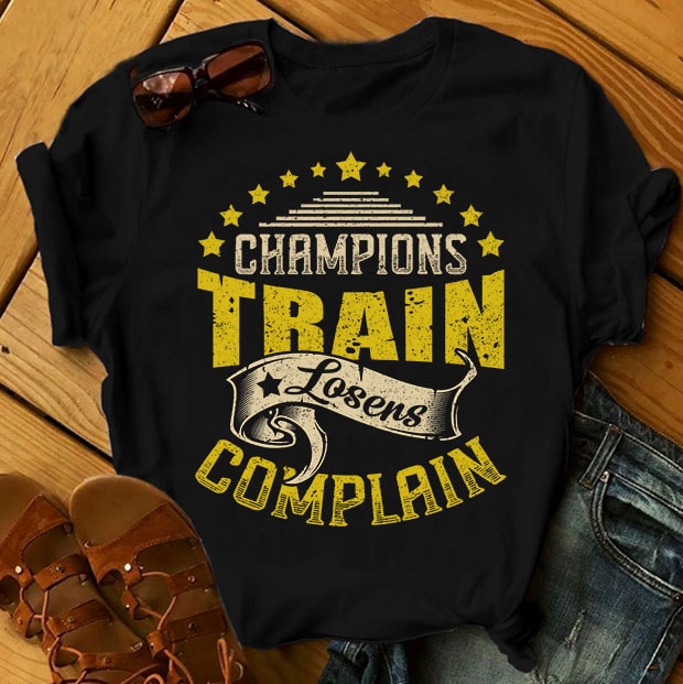 t-shirt vector GYM Bundle Part 1 - 50 Designs - 90% OFF
