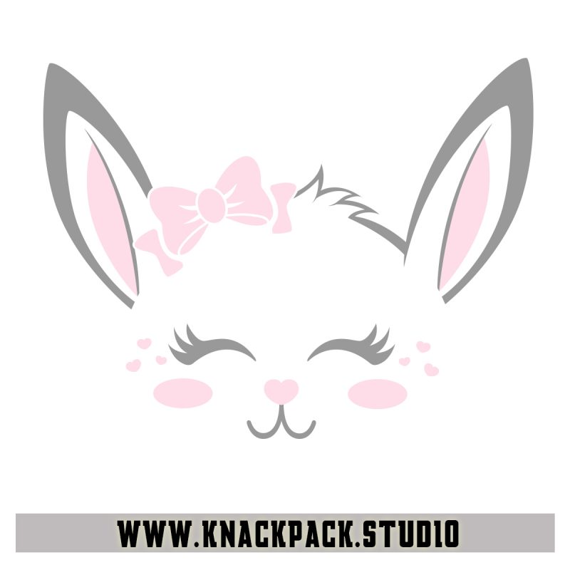 Cute Bunny, Easter Bunny commercial use t-shirt design