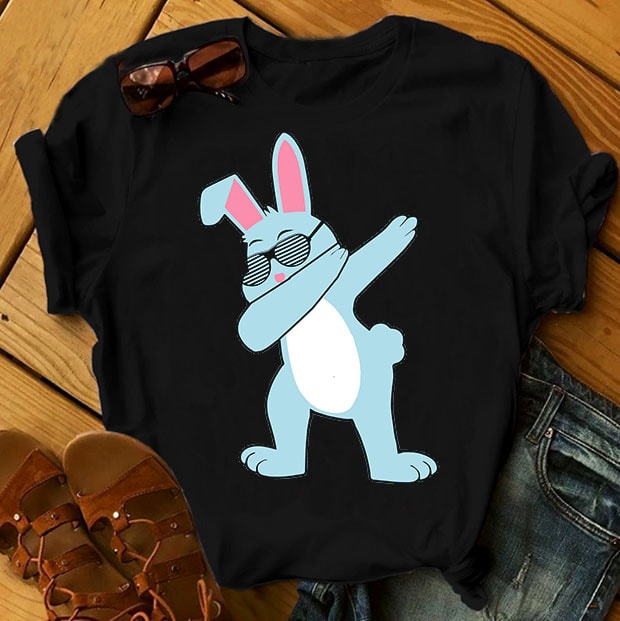 Easter Bundle – Part 1 – 68 Designs t shirt designs for print on demand