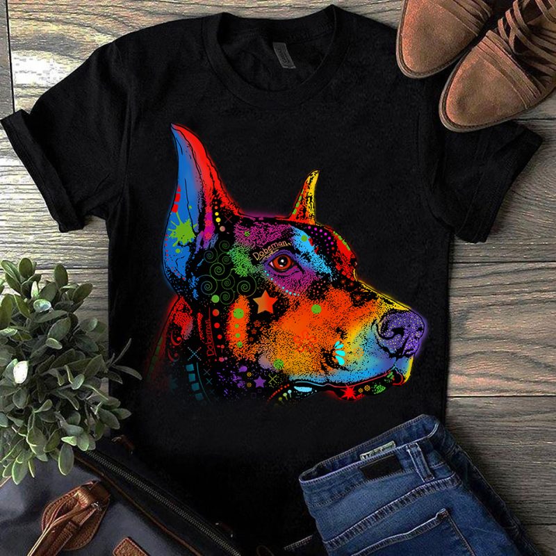 Super Cool Dog Hand Drawn Bundle – Part 1 tshirt design for sale