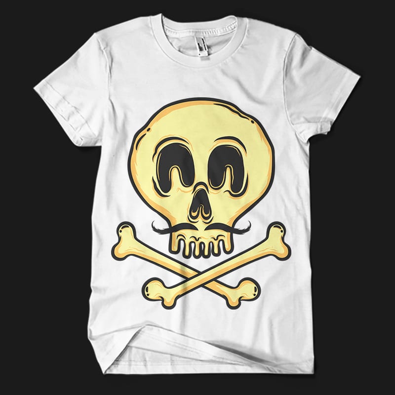 Skull Funny Skull t shirt design for sale