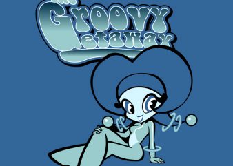 GROOVY t-shirt design for sale