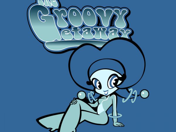 Groovy t-shirt design for sale