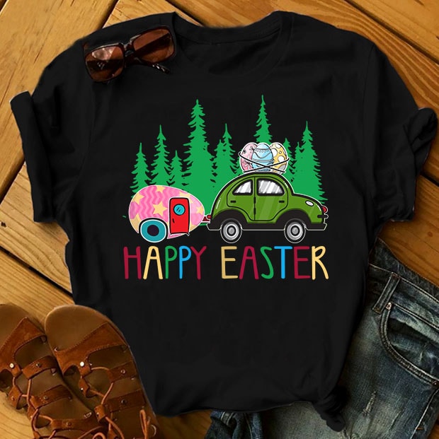 Easter Bundle – Part 1 – 68 Designs t shirt designs for print on demand